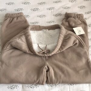 Cozy Sherpa Pants with Pockets